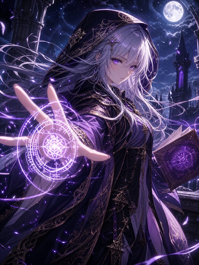 少妇动漫-魔法少女黑月传说 · 动漫短片
